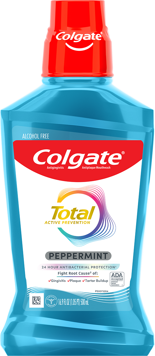 Colgate Total Advanced Pro-Shield Mouthwash, Peppermint - 500mL