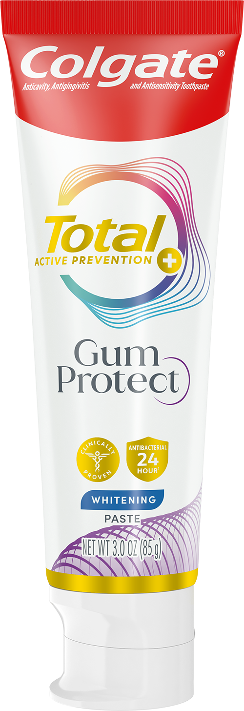 Colgate Total Active Prevention Gum Protect Whitening Toothpaste, 3.0 oz