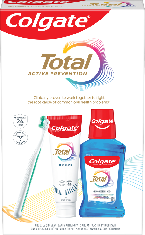 Colgate Total Active Prevention Oral Care Kit