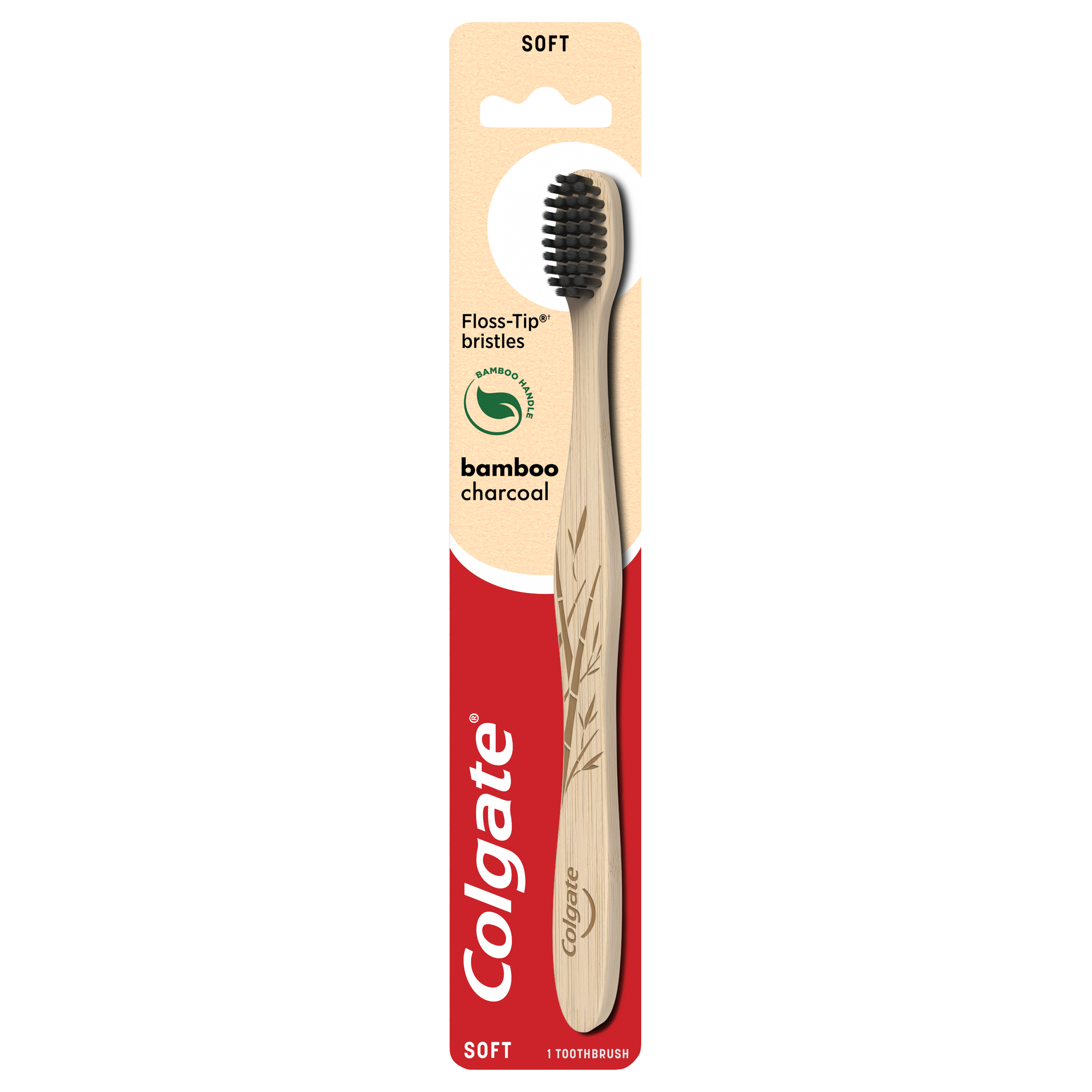 Colgate Bamboo Charcoal Manual Toothbrush