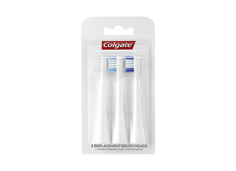 Colgate Smart Electric Toothbrush Replacement Brush Heads, 3 Pack